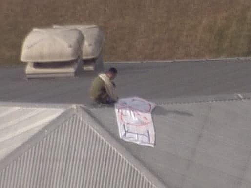 布里斯班两名囚犯冒死爬上屋顶，不为越狱，竟然为了示爱（视频/组图） - 1