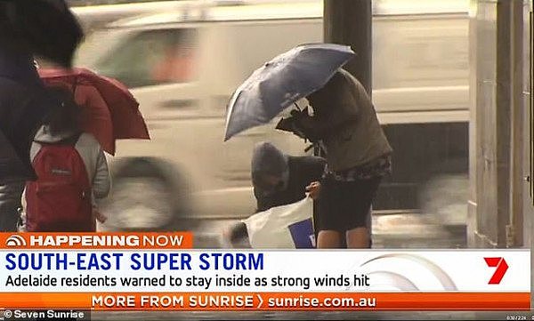 狂风肆虐，悉尼机场航班取消！极地风暴带来严重天气警报，大风降雨冷冷冷！（组图） - 3