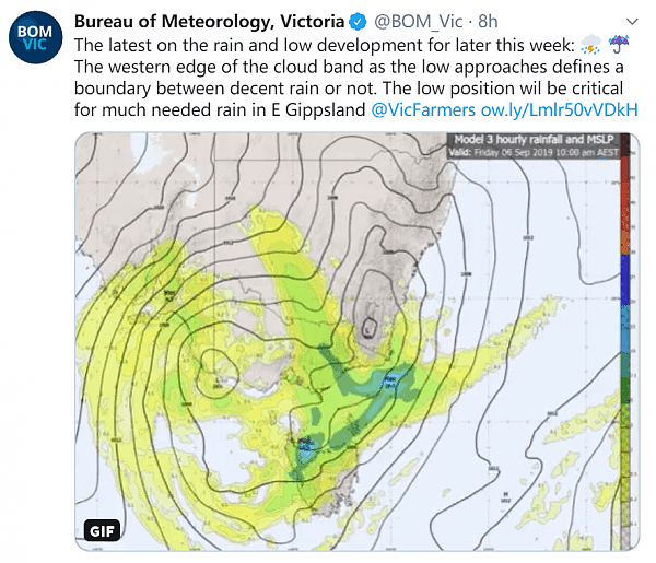 入春失败！明天冷锋来袭，墨尔本这个周末又要迎来狂风暴雨大降温（组图） - 3