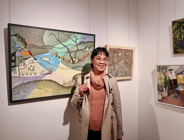 五华裔艺术家入选Mosman Art Prize画展 - 1
