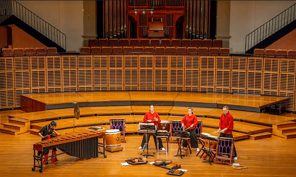 中澳鼓王同场竞技——悉尼大学孔子学院成功举办《世界的旋律》音乐会  - 2