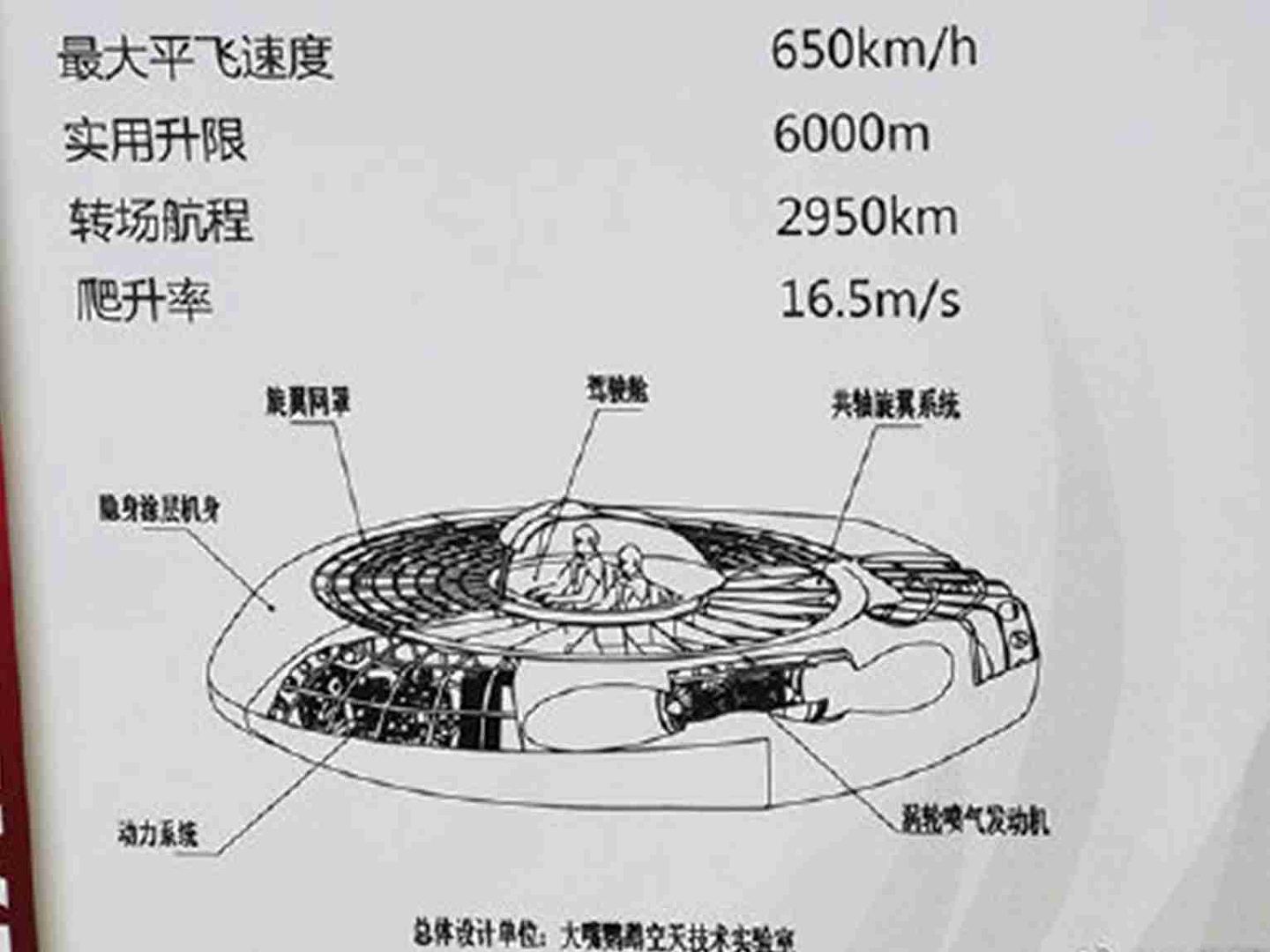 中国UFO军机2020首飞 俄专家：大量参数惊人（组图） - 1