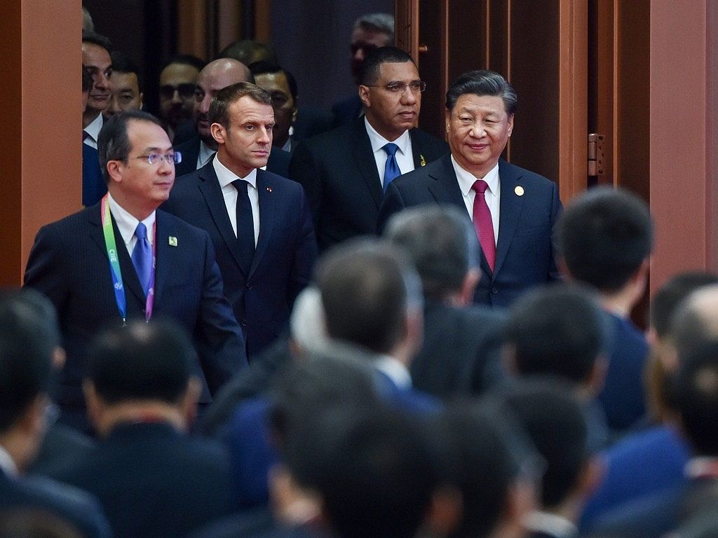 习近平会见马克龙：不要针对中国搞歧视性政策（图） - 1