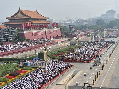 舆论场：中南海阅兵 中国内外的震撼与震惊（组图） - 2