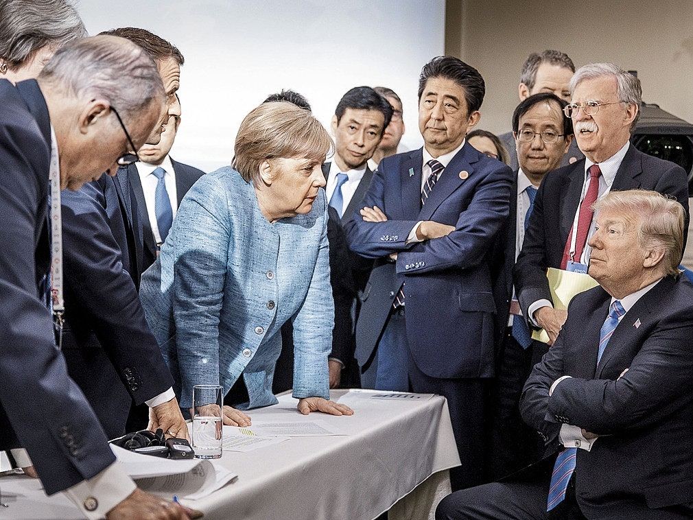 G7团结不再 自由主义面对什么挑战（组图） - 1