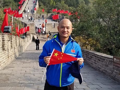 离开北京之前 香港光头警长刘sir谈阅兵观感（组图） - 3