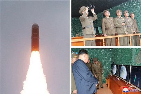 重大突破 朝鲜宣布成功试射新型潜射弹道导弹（组图） - 1