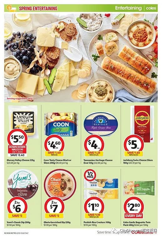 哈根达斯冰激凌半价回归！【超市】Woolworths & Coles 10月23日至29日 优惠目录 - 57