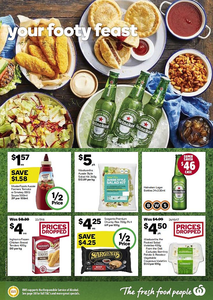 Woolworths 9月25日-10月1日折扣，尿不湿、生虾、鸡柳都半价 - 4