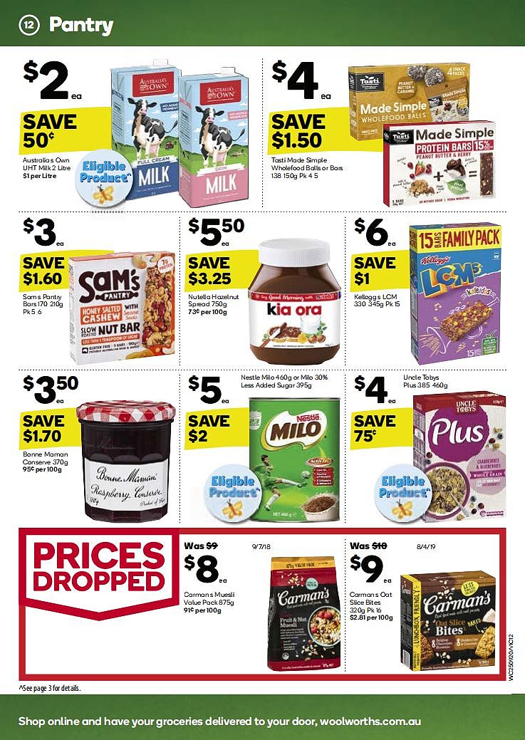 Woolworths 9月25日-10月1日折扣，尿不湿、生虾、鸡柳都半价 - 11