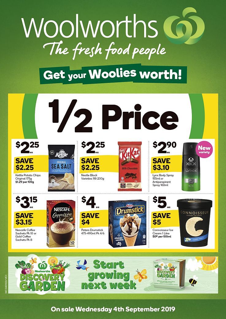 Woolworths 9月4日-9月10日折扣，奶酪肠、提子面包半价 - 1