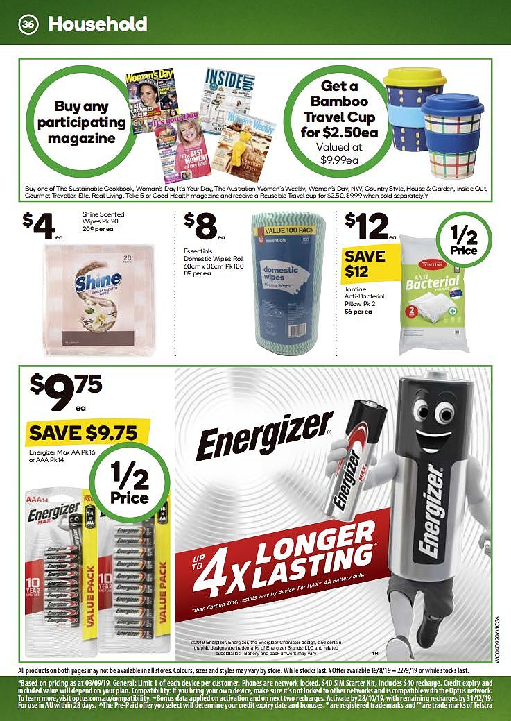 Woolworths 9月4日-9月10日折扣，奶酪肠、提子面包半价 - 36