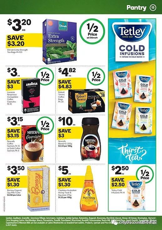 哈根达斯冰激凌半价回归！【超市】Woolworths & Coles 10月23日至29日 优惠目录 - 18