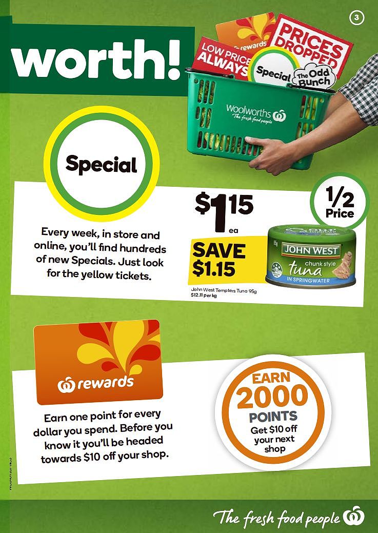 Woolworths 9月4日-9月10日折扣，奶酪肠、提子面包半价 - 3