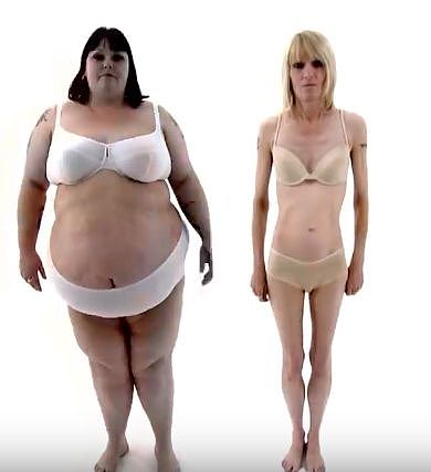 英国媒体让一个胖子和瘦子互换饮食N天，结果震惊… - 22