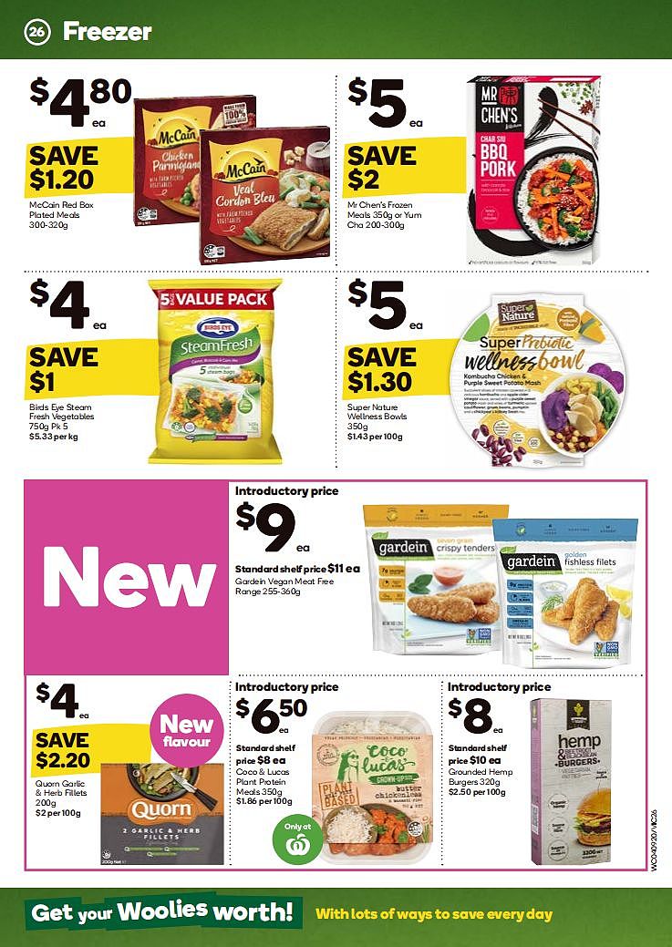 Woolworths 9月4日-9月10日折扣，奶酪肠、提子面包半价 - 26