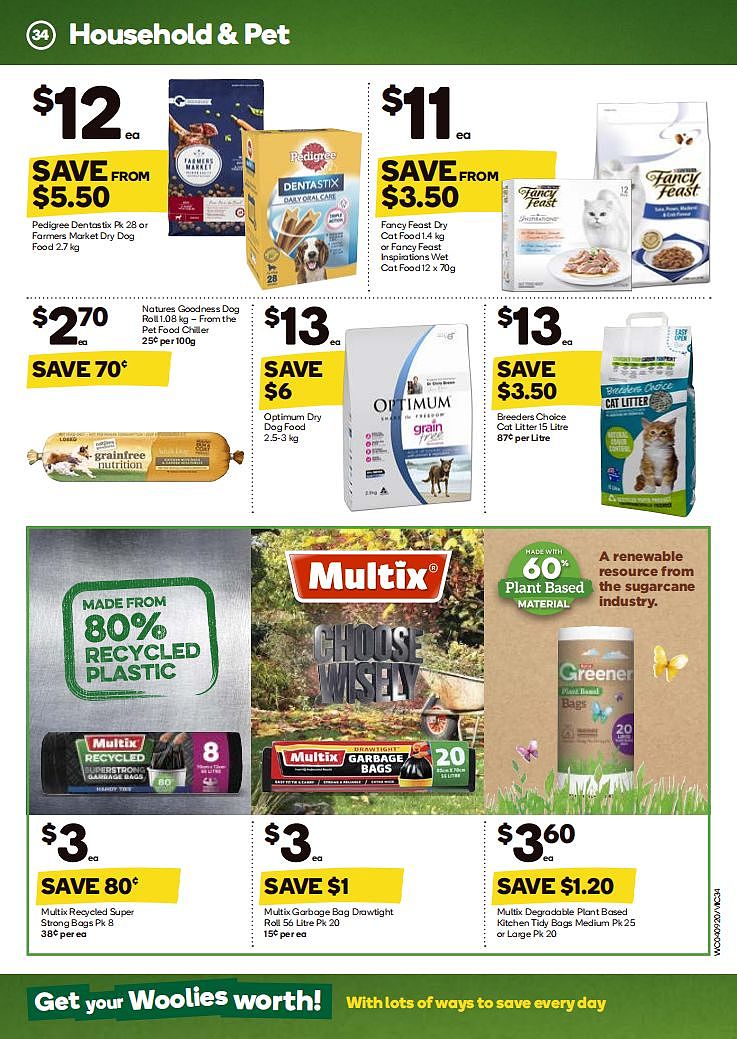 Woolworths 9月4日-9月10日折扣，奶酪肠、提子面包半价 - 34