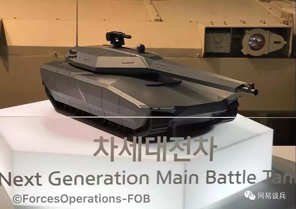 韩国隐形坦克模型曝光，装130毫米电热炮，想弯道超车？｜军情晚报 - 1