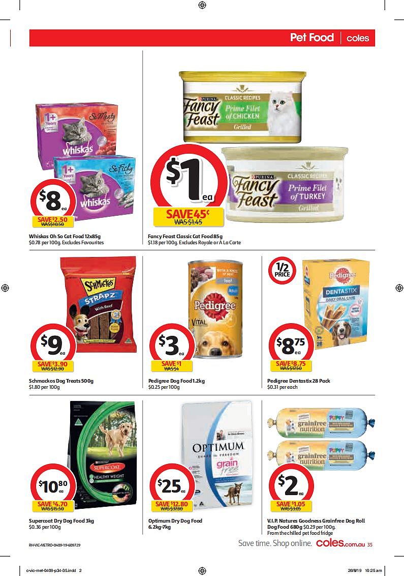 Coles 9月4日-9月10日折扣，大米食用油梦龙冰激凌半价 - 34