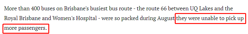 布里斯班最“挤”公交排行榜出炉，UQ线路包揽前三，留学生太不容易了 - 3