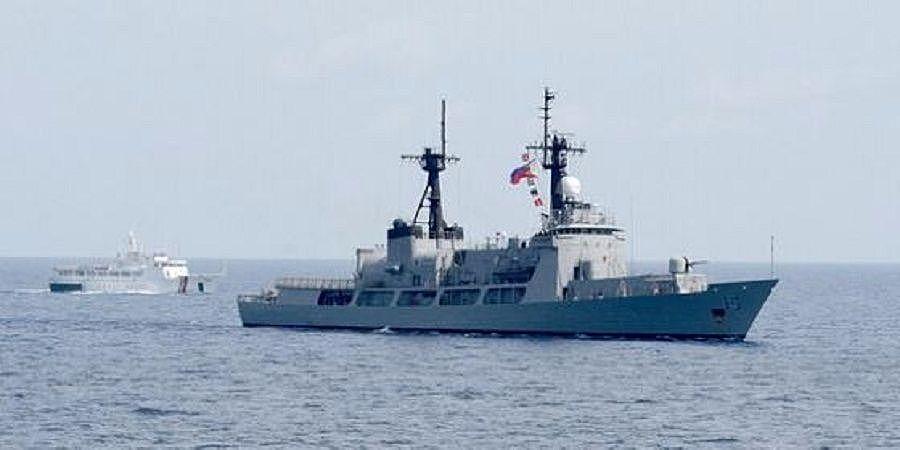 突发！菲律宾国防部证实其最大战舰在中国半月礁附近搁浅（组图） - 3