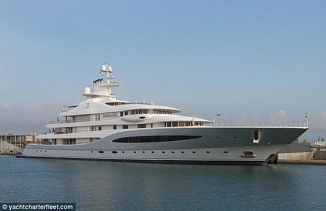 Ms McNamaraÂ had been working on a luxury yacht called Mayan Queen (pictured)