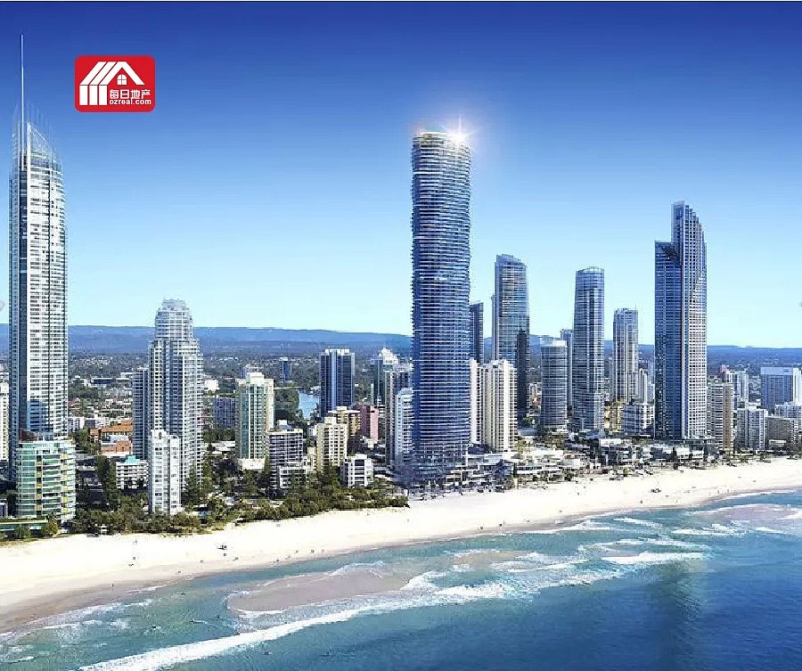 每日地产 | 顶层公寓标价4100万，中国开发商打造澳洲最高海滨建筑 - 1