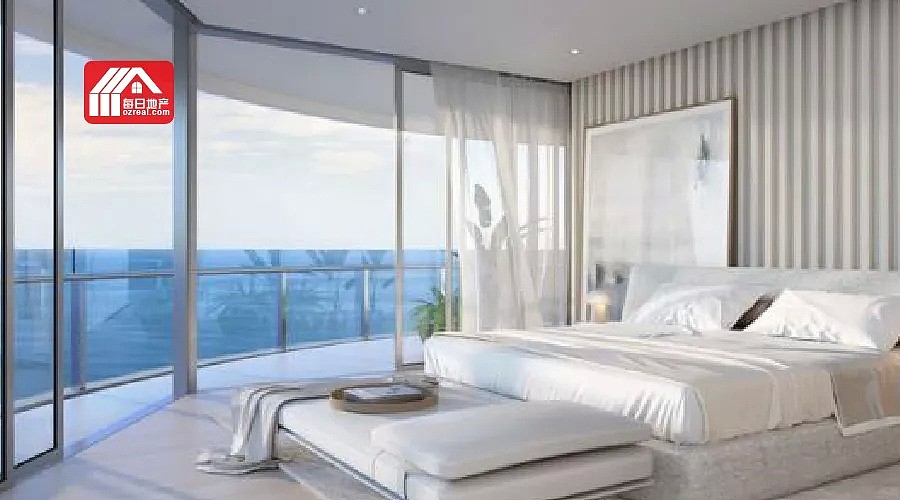 每日地产 | 顶层公寓标价4100万，中国开发商打造澳洲最高海滨建筑 - 2