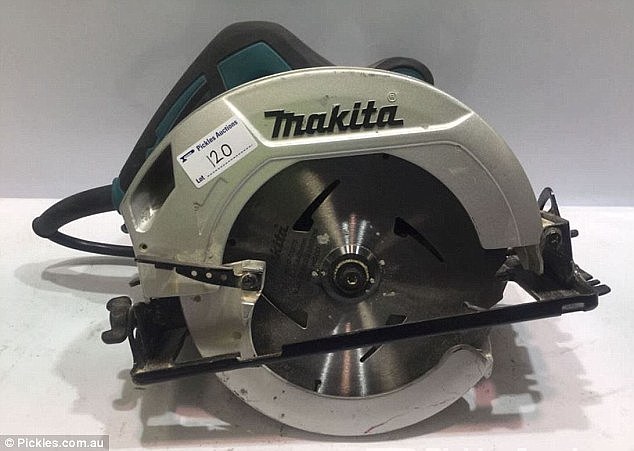 How did you forget this?: A circular saw is up for sale for the DIY inclinedÂ 