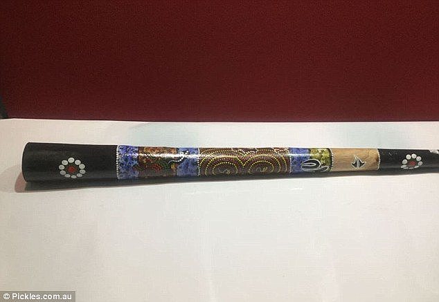 A used traditionalÂ didgeridoo with its case was left behind by a forgetful flyer