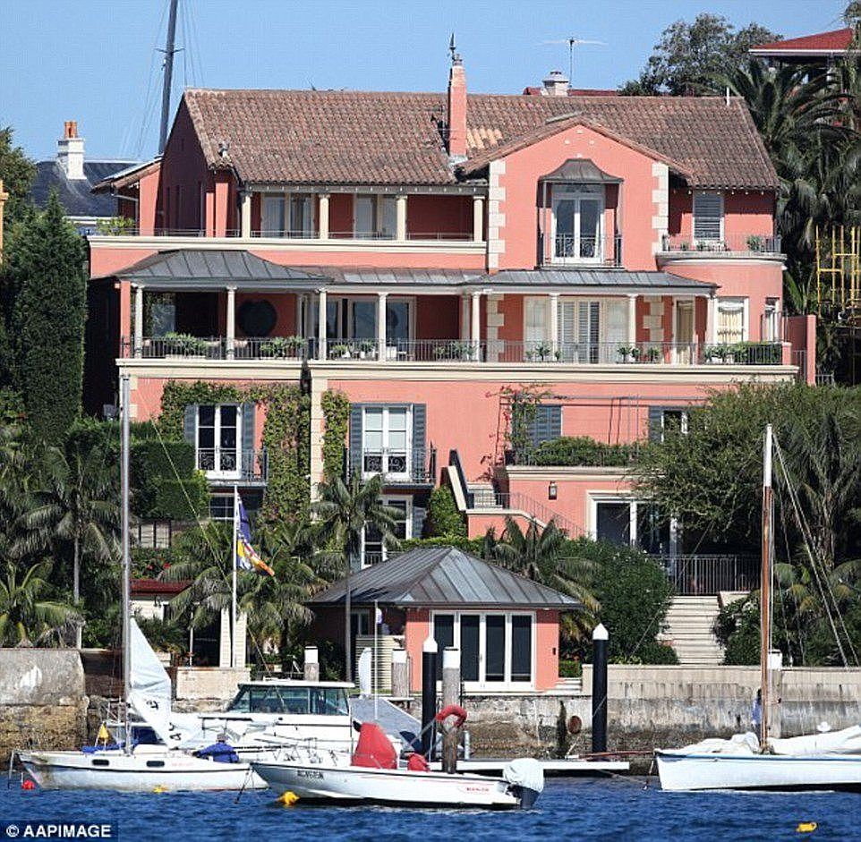 Mr Turnbull last year refused to disclose the taxpayer cost of guarding his Sydney home (pictured)