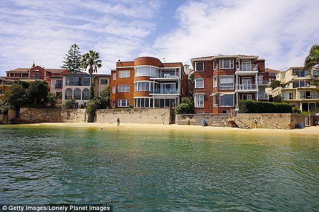 A property in Point Piper (pictured), the suburb where ex-Prime Minister Malcolm Turnbull resides, could cost $1.2million less in a year