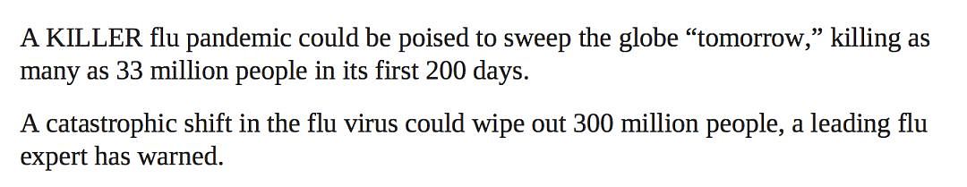 造成1100澳人死亡的恐怖流感又来了 ！而且“威力”升级，这两类人最需要当心！（组图） - 7