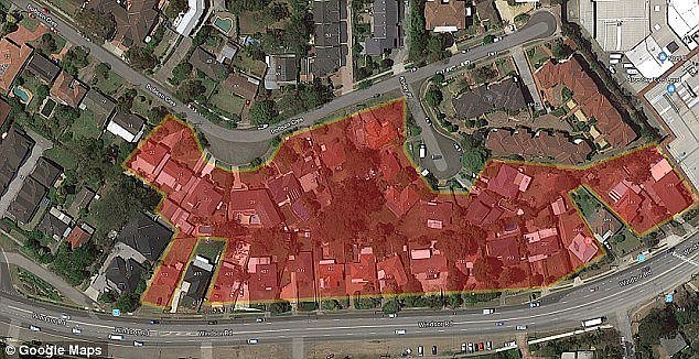 The 'Amalgamated Super Site' is the result of a year long deal among the neighbours, who are hoping to get more than $60 million for the deal