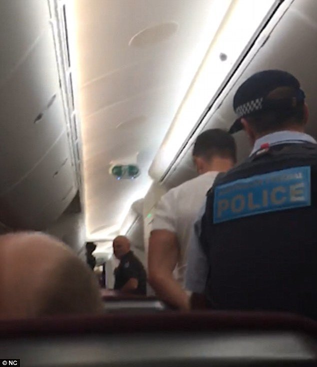 The 'hyper aggressive' passenger could face a fine of tens and thousands of dollars.Â Â 