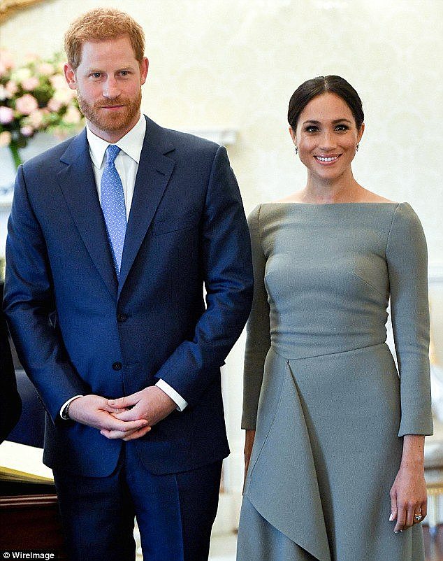 On Wednesday 17 October and their second day in Australia, Prince Harry and Meghan Markle (pictured) will visit Dubbo - a city in New South Wales with a population of just 55,000