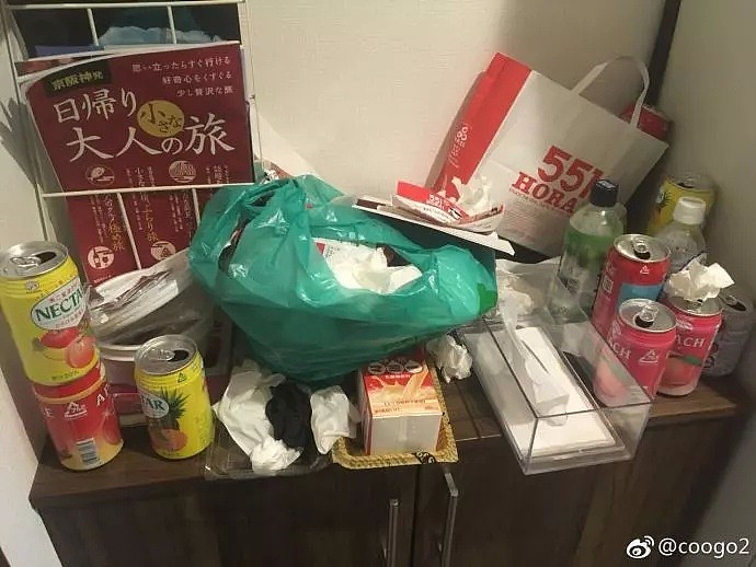 中国女大学生去日本住民宿走后留下满屋子垃圾，表示自己：“很爱国！”（组图） - 8