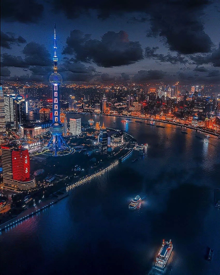德国摄影师航拍的上海在INS爆红，网友大赞：太美了！（组图） - 20