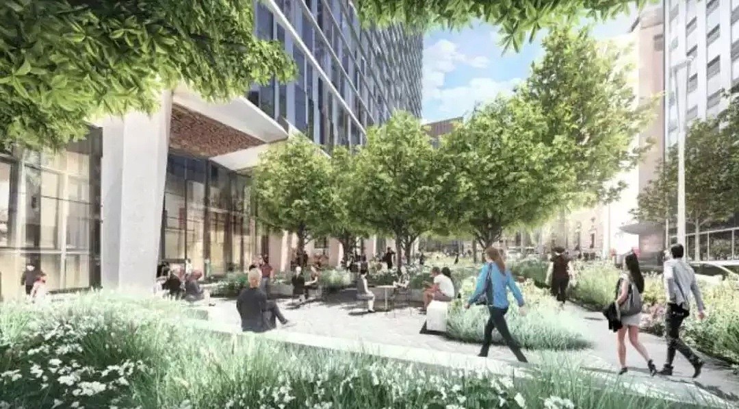 好消息！墨尔本CBD地区将建立首个公园！模拟图公布！ - 2