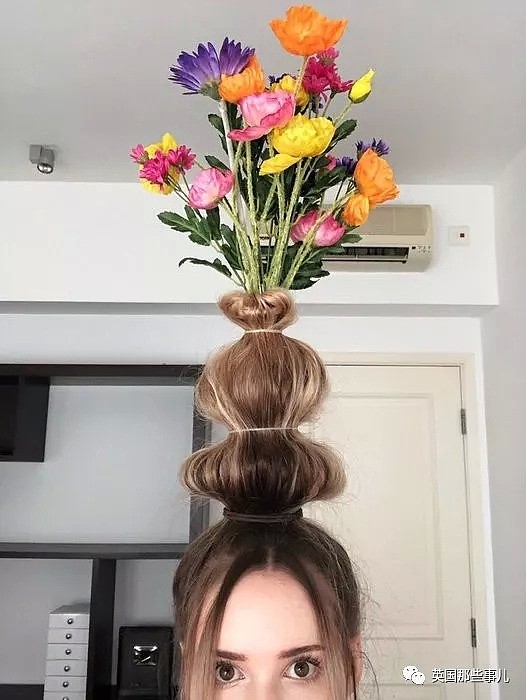 看到碧昂斯的花艺发型，妹子把自己头发当成花瓶，这画风越来越难懂了啊（组图） - 12