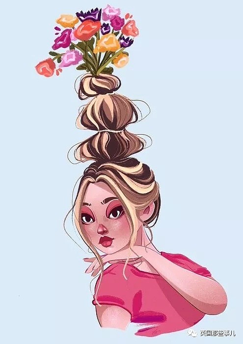 看到碧昂斯的花艺发型，妹子把自己头发当成花瓶，这画风越来越难懂了啊（组图） - 17