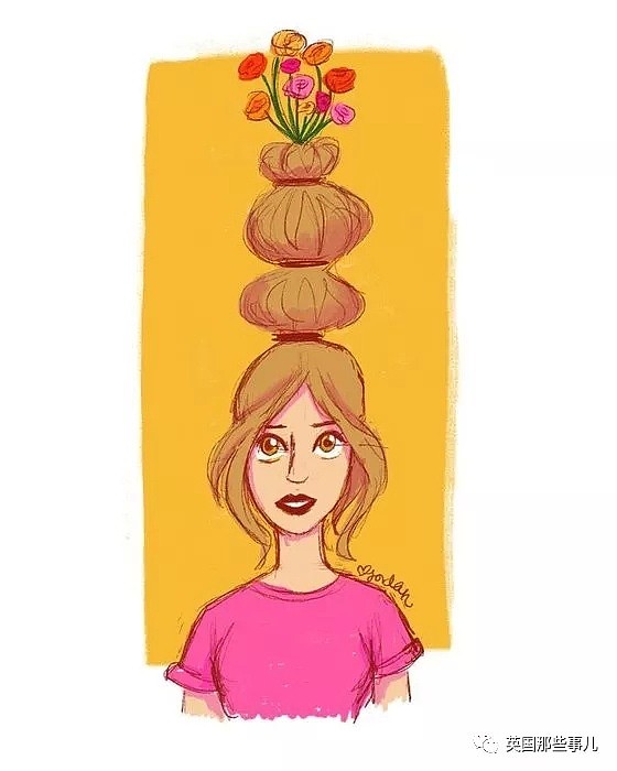 看到碧昂斯的花艺发型，妹子把自己头发当成花瓶，这画风越来越难懂了啊（组图） - 18