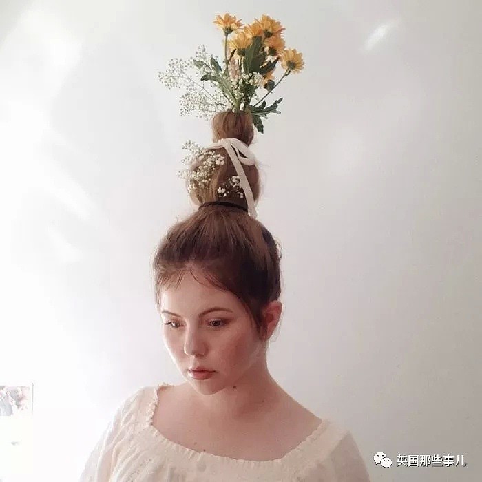 看到碧昂斯的花艺发型，妹子把自己头发当成花瓶，这画风越来越难懂了啊（组图） - 21