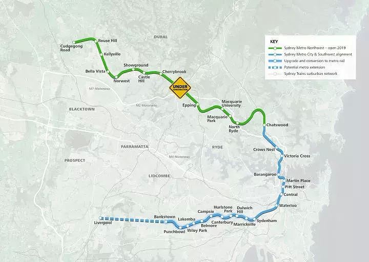 西北线科普：两周后封闭Epping到Chatswood火车线路，替代通勤方案了解一下 - 1