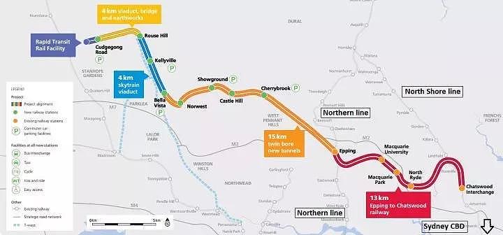 西北线科普：两周后封闭Epping到Chatswood火车线路，替代通勤方案了解一下 - 2