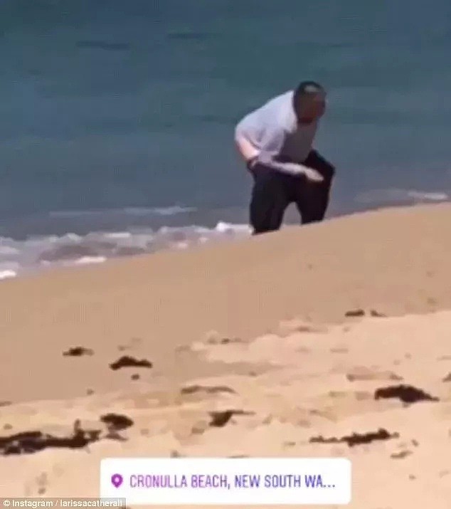 没眼看！澳洲著名海滩上，一名男子居然当众脱下裤子，面朝大海，自由飞“翔”...（视频/组图） - 15