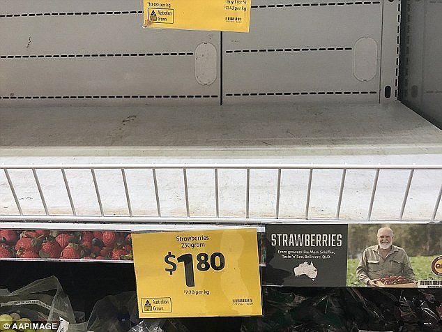 Twelve cases have now been reported nationwide and Coles have removed the fruit from their shelves in every state apart from Western Australia