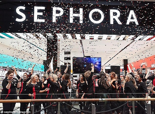 The first 100 guests will receive a Sephora Collection Lip Vault worth a staggering $550