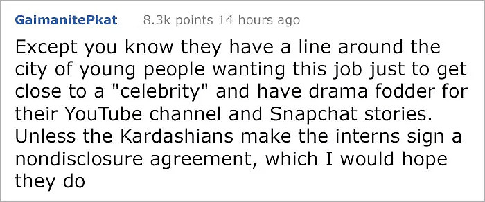 富到流油的卡戴珊家族，却被爆出抠门到爆的招聘启事，网友们的评论也是很真实了（组图） - 23
