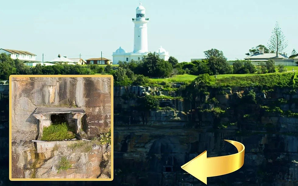 悉尼港惊现神秘隧道！入口竟在峭壁中间，距崖顶几百米！或为二战遗迹（组图） - 13